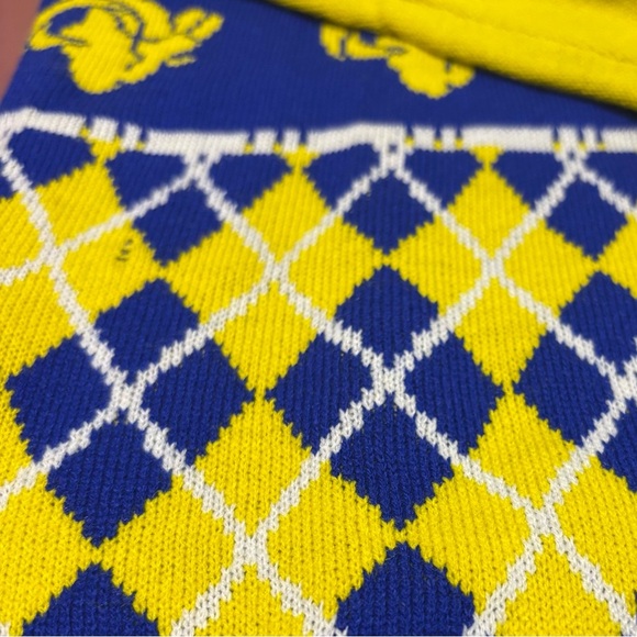 Los Angeles Rams Busy Block Snowfall Sweater, Medium - Picture 10 of 12